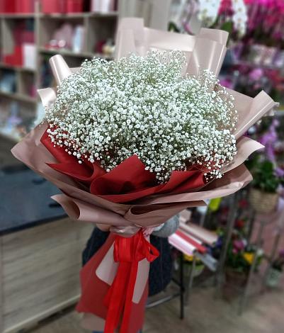 Букет цветов из: Гипсофила в Большие Ключищи