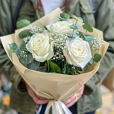 Букет Нежные грёзы в Большие Ключищи Букет цветов из: Розы в Большие Ключищи